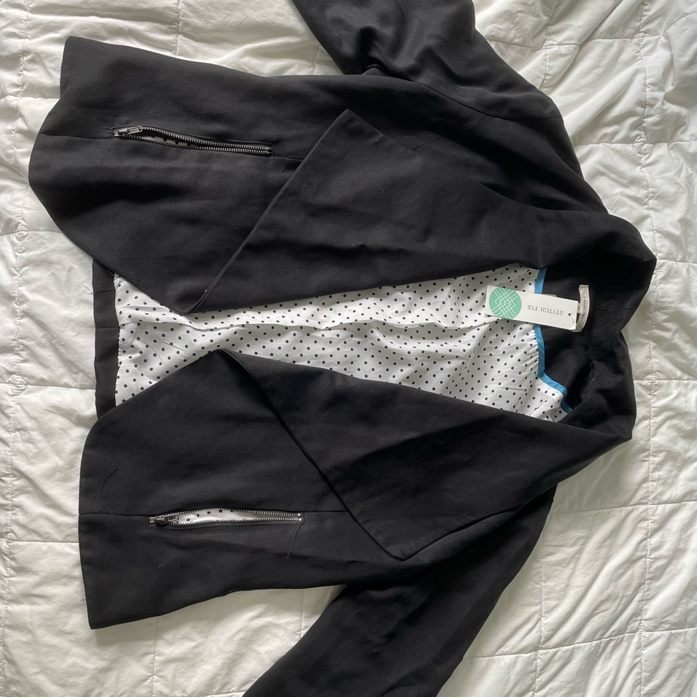 Womens Black Suit Size M